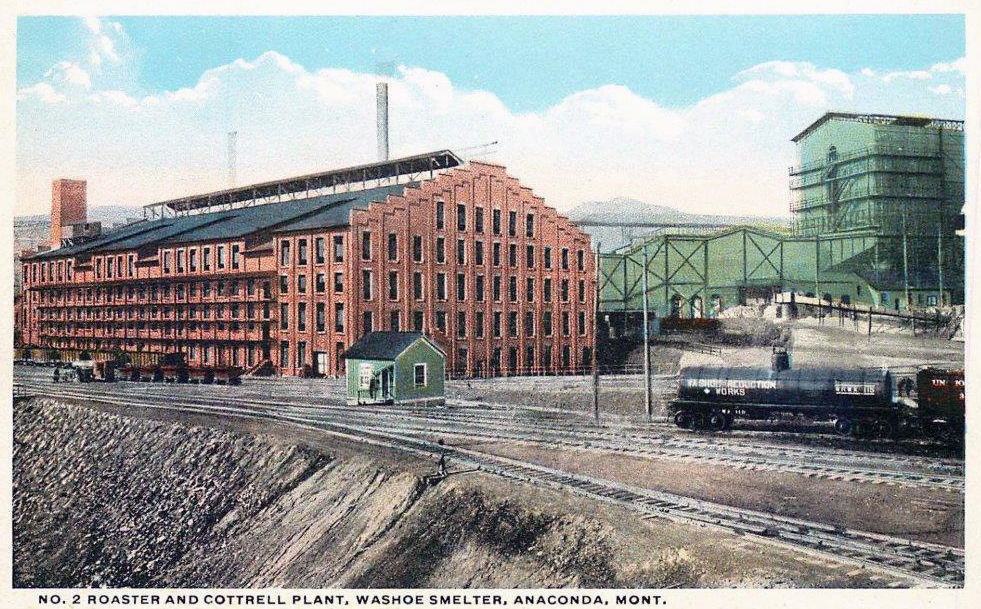 Another postcard of Washoe Smelter